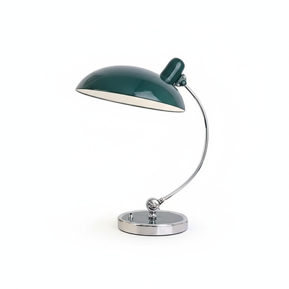 ScandiArc Table Lamp | Bauhaus-Inspired Curved Metal Design 9