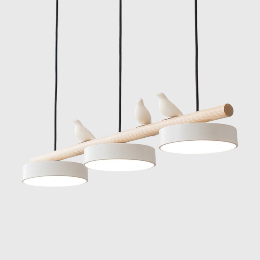 Sienna Bird Round Chandelier | Modern Nature-Inspired LED Ceiling Light 0