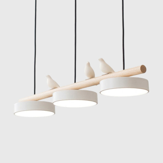 Sienna Bird Round Chandelier | Modern Nature-Inspired LED Ceiling Light 0