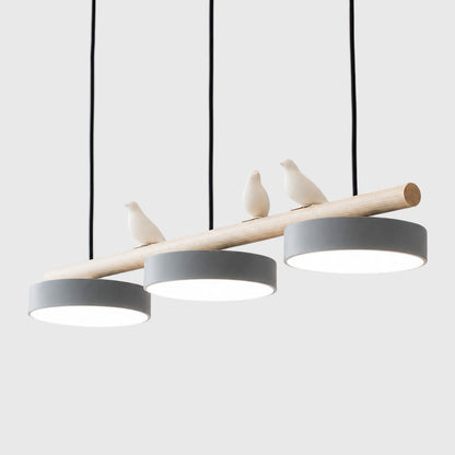 Sienna Bird Round Chandelier | Modern Nature-Inspired LED Ceiling Light 2