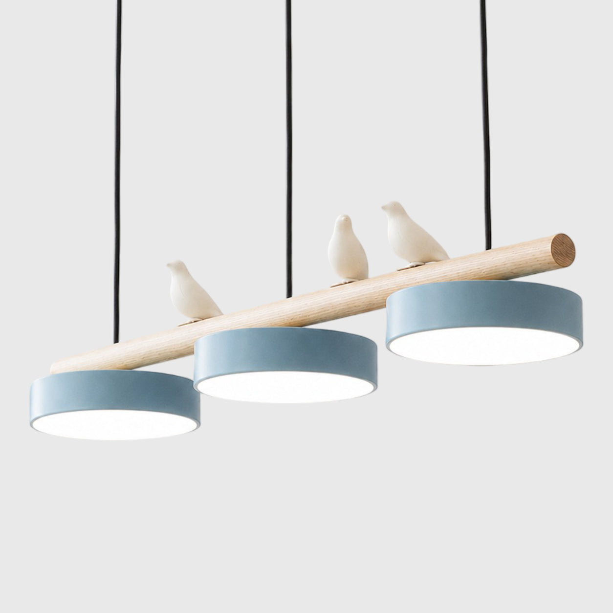 Sienna Bird Round Chandelier | Modern Nature-Inspired LED Ceiling Light 8