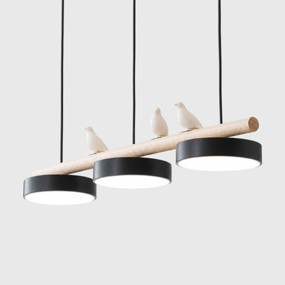 Sienna Bird Round Chandelier | Modern Nature-Inspired LED Ceiling Light 9