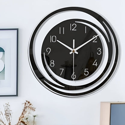 Sorana Wall Clock | Modern Black Acrylic Scandinavian Design 5