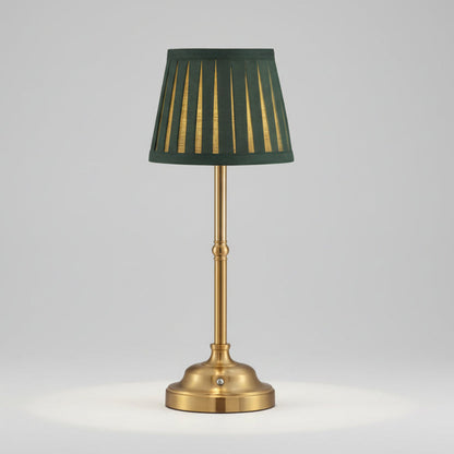 Table Lamp Cordless Rechargeable Brass LED Touch Dimmable 0