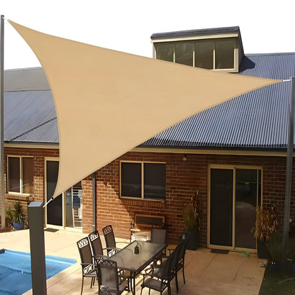 Triangle Shade Sail | Waterproof Sun Shade Canopy with UV Protection | Stylish Outdoor Cover for Patio Comfort 4