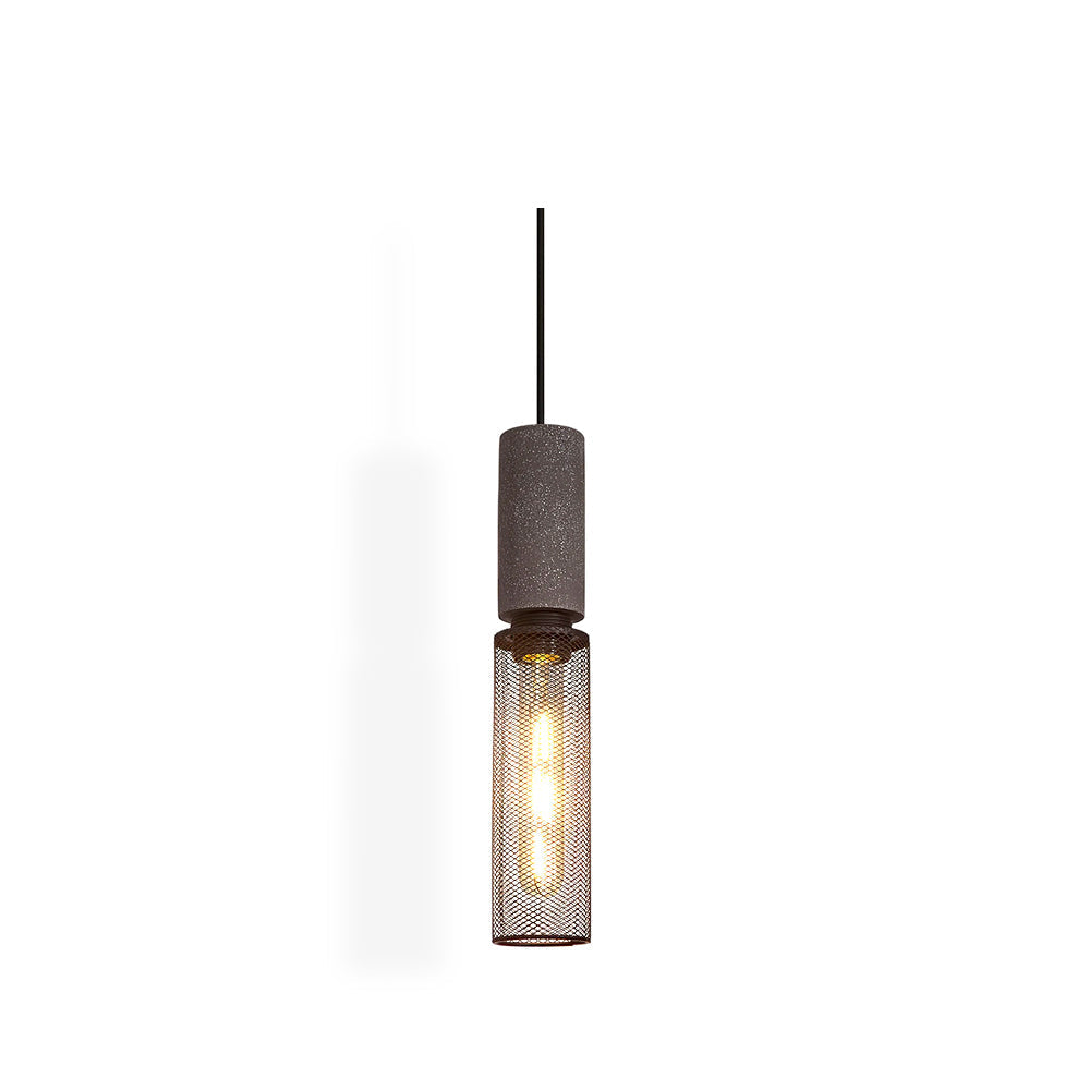 Urban Concrete Pendant Light | Industrial LED Hanging Lamp 1