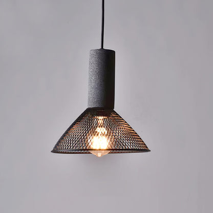 Urban Concrete Pendant Light | Industrial LED Hanging Lamp 10