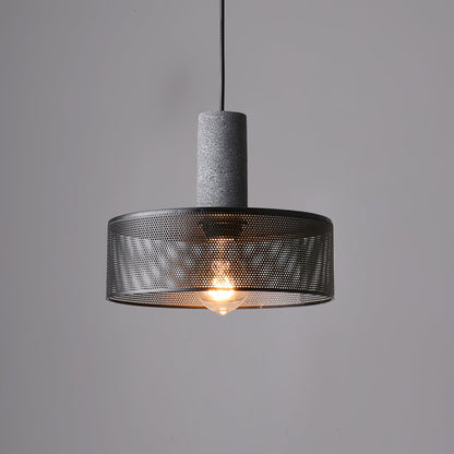 Urban Concrete Pendant Light | Industrial LED Hanging Lamp 11