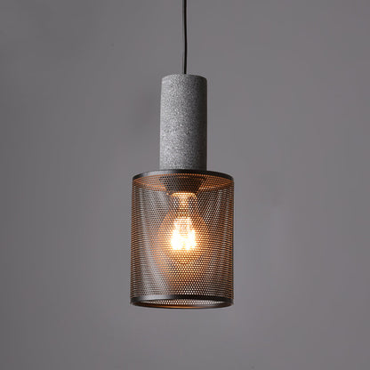 Urban Concrete Pendant Light | Industrial LED Hanging Lamp 12