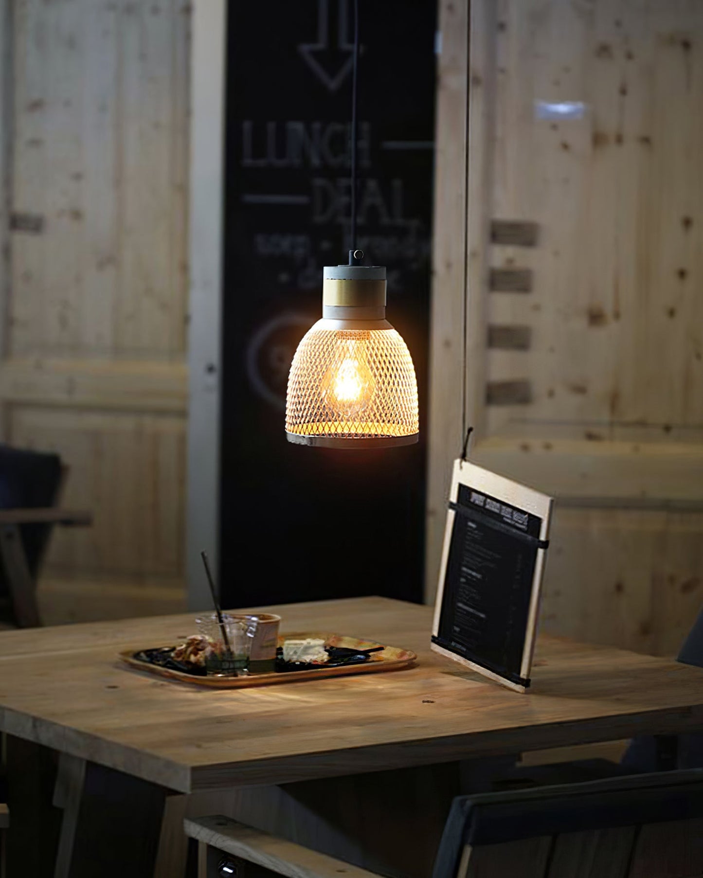Urban Concrete Pendant Light | Industrial LED Hanging Lamp 2