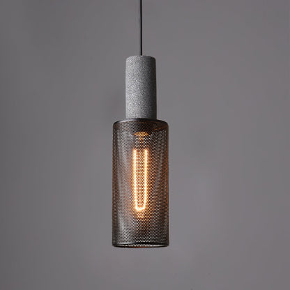 Urban Concrete Pendant Light | Industrial LED Hanging Lamp 7