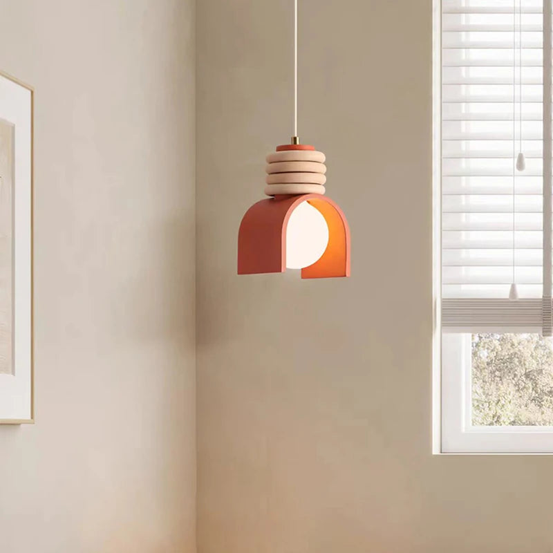 Wabi-Sabi Pendant Light | Japanese Minimalist Resin Design 3