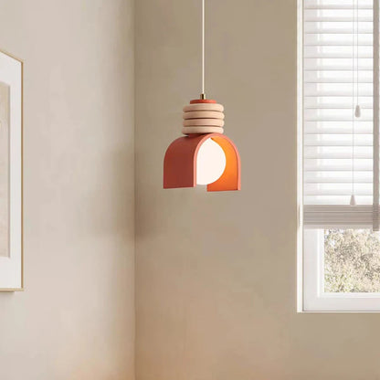 Wabi-Sabi Pendant Light | Japanese Minimalist Resin Design 3