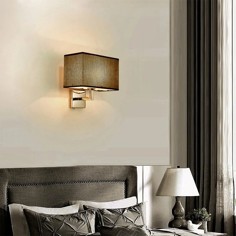 Wall Lamp with Reading Light | E27 Bedside Wall Sconce 2
