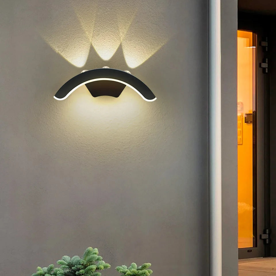 Waterproof Outdoor Wall Light | Modern ABS Lantern with IP66 Rating | Perfect for Gardens and Patios 2