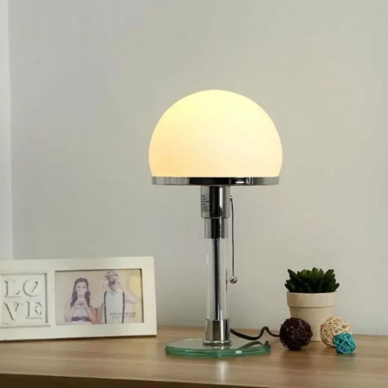 Wilhelm Bauhaus Table Lamp | Designer Nordic Glass Lamp 0