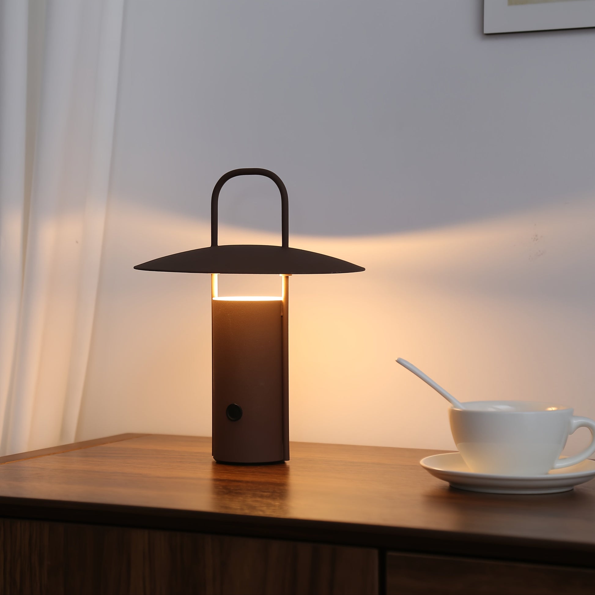 Wireless LED Touch Lamp | USB Rechargeable Metal Table Light 1