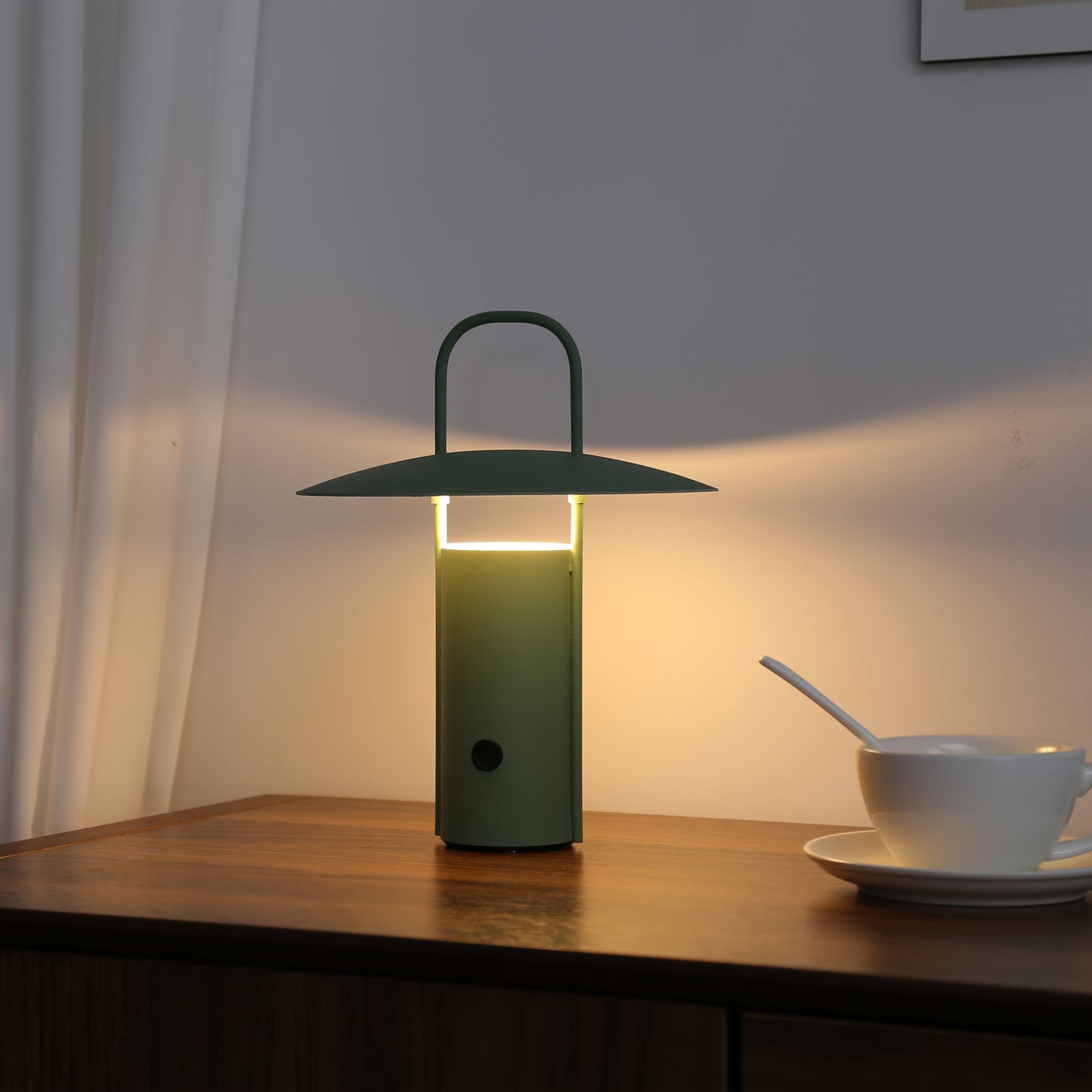 Wireless LED Touch Lamp | USB Rechargeable Metal Table Light 6