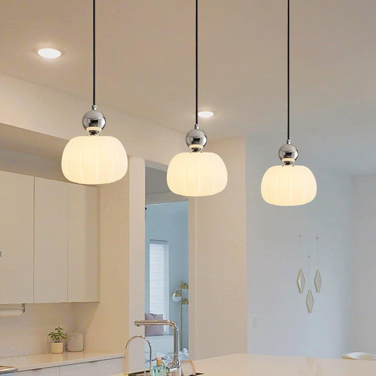 Yedra Pendant Lamp | Organic Round Acrylic Design 7