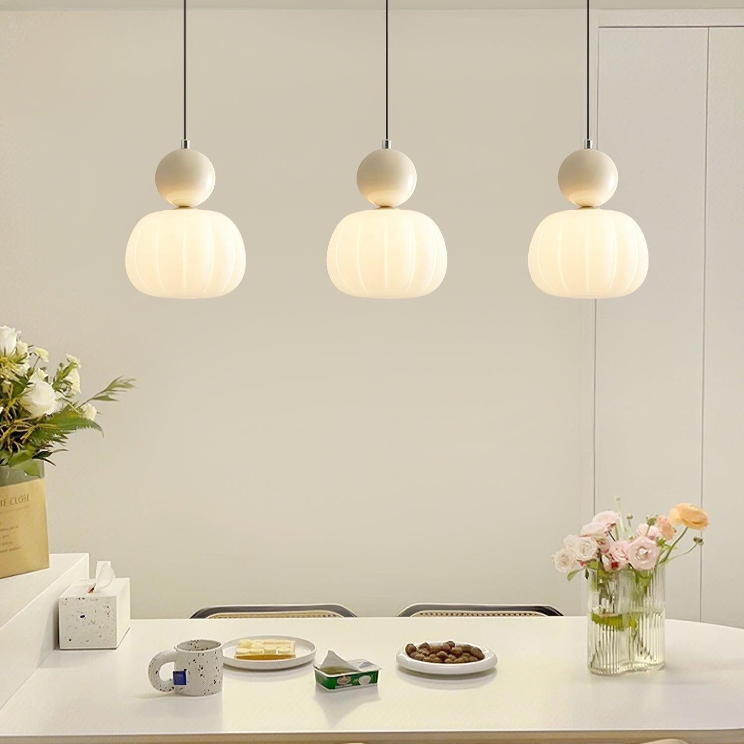 Yedra Pendant Lamp | Organic Round Acrylic Design 8