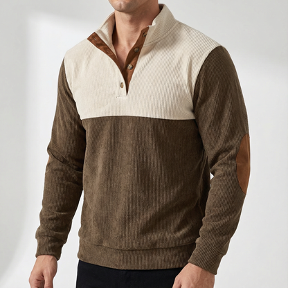 Men's Corduroy Shirt - Casual Button Down
